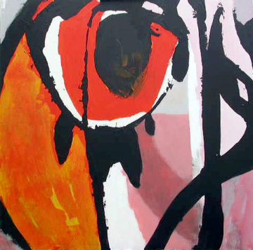 Amapola 2- 120x120cm - Acrílico Lienzo - 2009